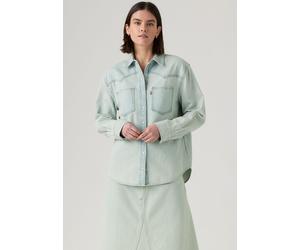 Jeansbluse LEVI'S "TEODORA WESTERN SHIRT", Damen, Gr. M (38), that's it top, Web, Obermaterial: 100% Baumwolle, hüftbedeckend, Blusen Jeansbluse, mit Druckknöpfen (56306455-M) that's it top