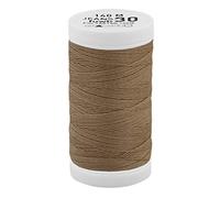 Jeansgarn J30 Nähgarn Ledergarn Sattlergarn Stärke 30, sehr reißfest,140 Meter (0924 - Khakibraun)