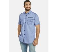 Jan Vanderstorm Herren Jeanshemd Lorensius hellblau 3XL (XXXL) - 47/48