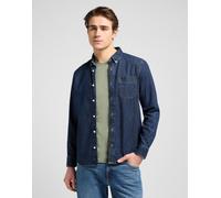 Lee Button Down Regular Fit Langarmhemd L Mid Stone 2