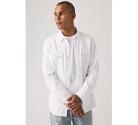 Jeanshemd LEVI'S "LE BARSTOW WESTERN STAND", Herren, Gr. XXL, N-Gr, cloudy skys, Web, Obermaterial: 100% Baumwolle, normal, Hemden Jeanshemd, mit Brusttaschen (17570952-XXL)