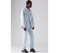 Jeanshemd LEVI'S "RELAXED FIT WESTERN", Herren, Gr. XL, N-Gr, tiebout ave worn, in, Denim/Jeans, Obermaterial: 100% Baumwolle, relaxed fit, 1-Knopf-Manschette, Hemden Jeanshemd, im Western-Stil (55801