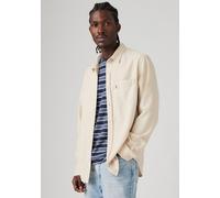Jeanshemd LEVI'S "SUNSET 1 POCKET STANDARD", Herren, Gr. L, N-Gr, porridge, Web, Obermaterial: 43% Leinen, 34% Viskose, 23% Baumwolle, casual, Langarm, Hemden (87659617-L) porridge