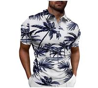 Jeanshemd Maenner Herren Tshirt Mit V Ausschnitt Halb Arm Hemden Herren Herren Tshirt Oversized Hemd Mit Muster Herren Freizeithemd Herren Langarm Slim Fit Herren Hemde Weiss Retro Poloshirt