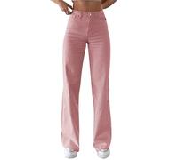 Jeanshose Damen Stretch Boyfriend Stil Denim Loose Freizeithose Stilvolle Hüftjeans Skinny Fit Trachtenjeans Übergröße Trachtenjeans