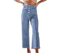 Jeanshose Damen Stretch Boyfriend Stil Denim Loose Hosen Mode Damenjeans Skinny Fit Trachtenjeans Große Größen Trachtenjeans