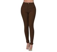 Jeanshose Damen Stretch Boyfriend Stil Denim Loose Hosen Stilvolle Damenjeans Schnitt Straight-Fit Trachtenjeans Große Größen Schlagjeans