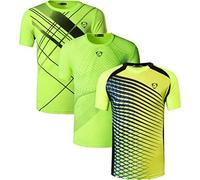 jeansian Jungen Active Sportswear 3 MixPacks Short Sleeve Breathable T-Shirt Tee Tops LBS701 MixPackD L