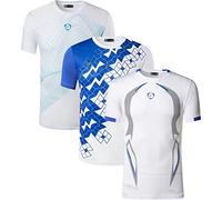 jeansian Jungen Active Sportswear 3 MixPacks Short Sleeve Breathable T-Shirt Tee Tops LBS703 MixPackB L