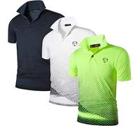 jeansian Jungen Active Sportswear 3 MixPacks Short Sleeve Breathable T-Shirt Tee Tops LBS714 MixPackA L