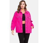 CIPO & BAXX® Jeansjacke in modernem Look, rot, M FUCHIA