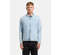 Jeansjacke KHUJO "REILLY", Herren, Gr. XXL, light blau, Denim/Jeans, 100% Baumwolle, unifarben, regular fit, mit Knöpfen, Jacken Jeansjacke (35403959-XXL) light blau