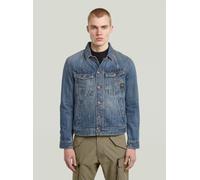 Jeansjacke G-STAR "A-Line Slim Jacke", Herren, Gr. XXL, faded typhoon, Obermaterial: 100% Baumwolle, Jacken Jeansjacke (58066666-XXL) faded typhoon