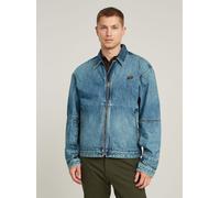 Jeansjacke G-STAR "Coach Long Pocket Jacket", Damen, Gr. M, vintage dewdrop, Obermaterial: 100% Baumwolle, Jacken Jeansjacke (51200760-M) vintage dewdrop