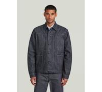 Jeansjacke G-STAR "Denimjacke Selvedge", Herren, Gr. M, raw denim, Obermaterial: 100% Baumwolle, Jacken Jeansjacke (19560723-M) raw denim