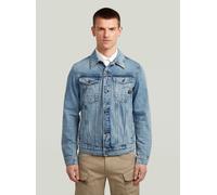 Jeansjacke G-STAR "Essential TD Arc 3D Jacke", Herren, Gr. S, blau (faded mineral blau), Obermaterial: 50% Baumwolle, 30% Baumwolle, 20% Baumwolle, Jacken Jeansjacke (39699528-S) faded mineral blau