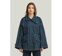 Jeansjacke G-STAR "Regular Field-Neo Raw Jacke", Damen, Gr. S, neo raw denim, Obermaterial: 75% Baumwolle, 25% Baumwolle, Jacken Jeansjacke (75599742-S) neo raw denim