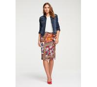 Jeansjacke HEINE, Damen, Gr. 44, blau (schwarz used), 95% Baumwolle, 3% Polyester, 2% Elasthan, unifarben, Jacken Jeansjacke (69505314-44) schwarz used