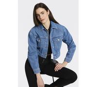 Hugo Blue Regular Fit Jeansjacke Baumwoll-Mix Modell 'GALATEA_B' in Jeansblau, Größe L