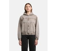 Jeansjacke im Bomberjacken-Look "Gretel" Latte Brown XL