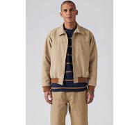 Jeansjacke LEVI'S, Herren, Gr. L, braun (tigers eye), Denim/Jeans, Obermaterial: 100% Baumwolle, unifarben, regular fit taillenbedeckt, Rippbündchen, Jacken Jeansjacke, mit Rippbündchen (81737366-L) t