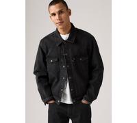 Jeansjacke LEVI'S, Herren, Gr. XL, schwarz (midnight in oakland), Denim/Jeans, Obermaterial: 100% Baumwolle, bequem hüftlang, Manschette, Jacken Jeansjacke, Westernstyle (44521641-XL) midnight in oakl