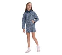 Jeansjacke LEVI'S KIDS, Mädchen, Gr. 16 (164), blau (blazing blau), Denim/Jeans, Obermaterial: 99% Baumwolle, 1% Elasthan, regular fit normal, Manschette, Jacken Jeansjacke, mit Animal-Muster (8617754