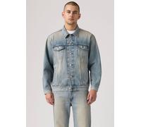 Jeansjacke LEVI'S "NEW RELAXED FIT TRUCK", Herren, Gr. XL, blau (wherever you are t), Denim/Jeans, Obermaterial: 100% Baumwolle, relaxed fit, 1-Knopf-Manschette, Jacken Jeansjacke (13596767-XL) wherev