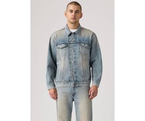 Jeansjacke LEVI'S "NEW RELAXED FIT TRUCK", Herren, Gr. XL, wherever you are t, Denim/Jeans, Obermaterial: 100% Baumwolle, relaxed fit, 1-Knopf-Manschette, Jacken Jeansjacke (13596767-XL) wherever you