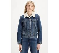 Jeansjacke LEVI'S "SHERPA TRUCKER" Gr. L (40), blau (that new new) Damen Jacken Jeansjacken (49871841-L)