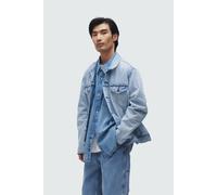 Jeansjacke LEVI'S "VINTAGE FIT TRUCKER JKT", Herren, Gr. M, blau (new light trucker), Denim/Jeans, Obermaterial: 100% Baumwolle, hüftlang, Rundhals, 1-Knopf-Manschette, Jacken Jeansjacke, mit Knopflei