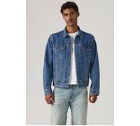 Jeansjacke LEVI'S "VINTAGE FIT TRUCKER JKT", Herren, Gr. XXL, million dollar t, Denim/Jeans, Obermaterial: 100% Baumwolle, unifarben, hüftlang, Rundhals, 1-Knopf-Manschette, Jacken Jeansjacke (6558595