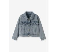 Jeansjacke Mädchen TENCEL Rüschen NAME IT gebleicht Gr. 122
