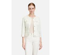 Betty Barclay Damen Jeansjacke mit 3/4 Arm 42, Rohweiß
