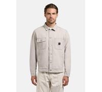 Jeansjacke mit Brusttaschen "Ronny" Greige S
