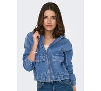 ONLY Damen Jacke 15356696 Medium Blue Denim S