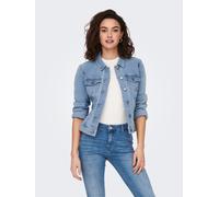 Only Jeansjacke ONLWONDER mit Teilungsnähten & Stretch Blau (light blau denim) Damen XL