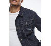 Street One MEN Männer Casual Fit Jeansjacke in Blau, Gr: XL