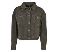 Jeansjacke URBAN CLASSICS "Damen Ladies Oversized Colored Denim Jacket" Gr. 5XL, braun (brown) Damen Jacken Jeansjacken (59301647-5XL)