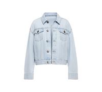 Jeansjacke URBAN CLASSICS "Urban Classics Ladies 80‘s Oversized Denim Jacket", Damen, Gr. XXL, blau (new light blau washed), 100% Baumwolle, unifarben, normal, amerikanischer Ausschnitt, Jacken Jeansj