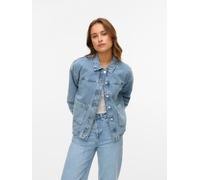 Vero Moda Jeansjacke VMJAMIE Damen Blau (Light Denim) Gr. S – Loose Fit