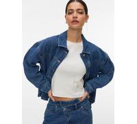 VERO MODA - VMJAMIE LS DENIM SHACKET MIX GA NOOS Medium Blue Denim - Gr. - XS