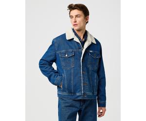 Jeansjacke WRANGLER "WESTERN DENIM JACKET", Herren, Gr. XL, beige (mid stone), Denim/Jeans, Obermaterial: 100% Baumwolle, normal, Jacken Jeansjacke (96248521-XL) mid stone