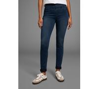 Jeansjeggings ARIZONA, Damen, Gr. 36, N-Gr, dunkelblau us, Denim/Jeans, Obermaterial: 63% Baumwolle, 32% Polyester, 5% Elasthan, Basic, skinny fit normal, Jeans, skinny (31091432-36) dunkelblau us