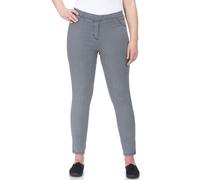 Jeansjeggings KJBRAND "JENNY", Damen, Gr. 44, N-Gr, grau, Denim/Jeans, Obermaterial: 78% Baumwolle, 18% Polyester, 4% Elasthan, unifarben, skinny fit lang, Jeans Jeansjeggings, angenehm weiche Quer-St
