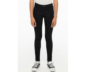 Jeansjeggings LEVI'S KIDS "PULL-ON LEGGINGS", Mädchen, Gr. 3/98, N-Gr, schwarz, Denim/Jeans, Obermaterial: 75% Baumwolle, 22% Polyester, 3% Elasthan, unifarben, skinny fit lang, Jeans, for GIRLS (3322