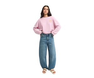 Jeansjeggings ROXY "Saltywater Glow", Damen, Gr. 40, Normalgrößen, blau (surf wash sandy), Obermaterial: 100% Baumwolle., Jeans (15187837-40) surf wash sandy