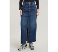 Jeanskleid G-STAR "Viktoria Long Rock", Damen, Gr. 23, Normalgrößen, worn in waterspouts, Obermaterial: 100% Baumwolle, Kleider (29392869-23) worn in waterspouts