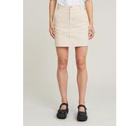 Jeanskleid G-STAR "Viktoria Short Chino Rock", Damen, Gr. 30, Normalgrößen, linen gd, Obermaterial: 68% Baumwolle, 30% Baumwolle, 2% Elasthan, Kleider (79898827-30) linen gd