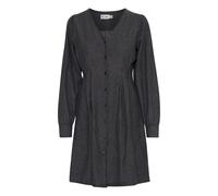 Jeanskleid ICHI "Denimkleid IHARCHER", Damen, Gr. 38, N-Gr, grau (washed schwarz), Obermaterial: 100% Baumwolle CO., Kleider (64084241-38) washed schwarz